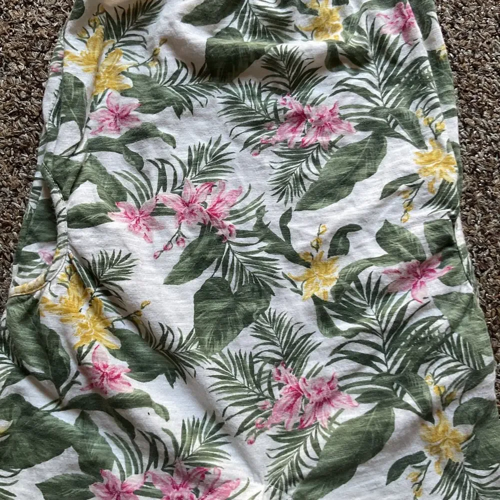 Old Navy Toddler Girls Tropical Floral Romper Jumpsuit Size 2T
